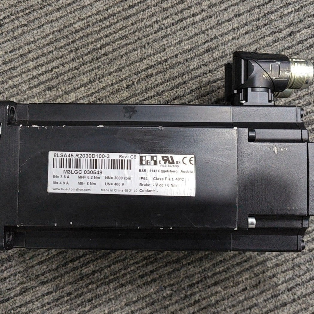 B&R servo motor 8LSA45.R2030D100-3